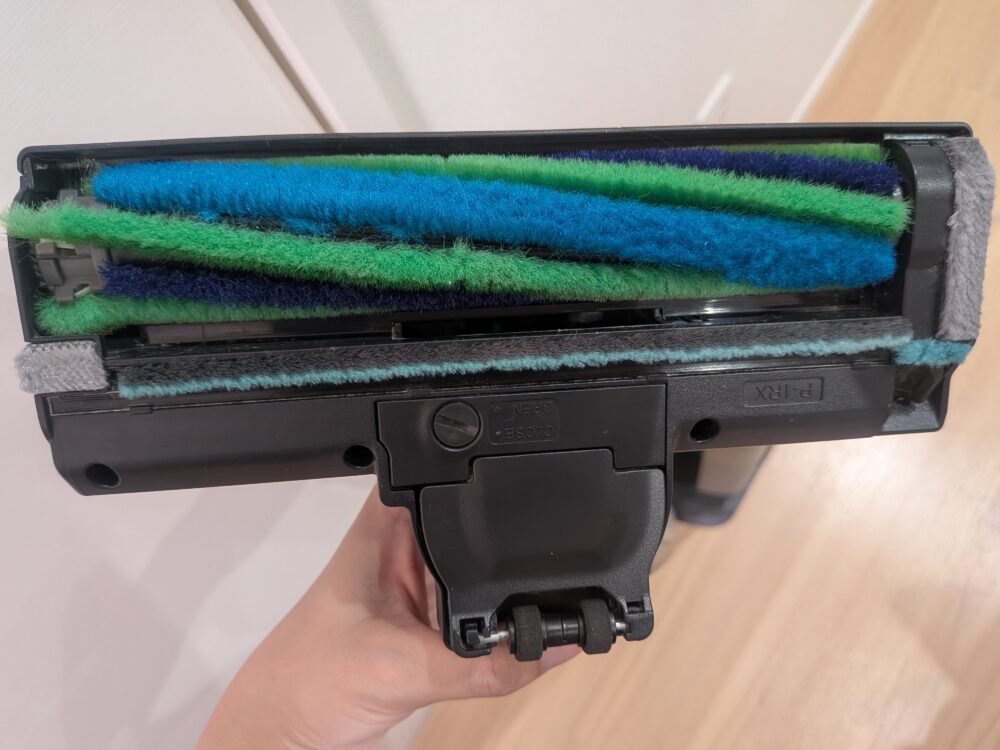 EC-XR1の絡みにくいブラシ（からみにく～いブラシ）の拡大写真